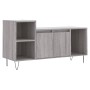 Mobile TV Grigio Sonoma 100x35x55 cm in Legno Multistrato