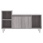 Mobile TV Grigio Sonoma 100x35x55 cm in Legno Multistrato