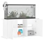 Supporto per Acquario 121x41x58 cm in Legno Multistrato Bianco