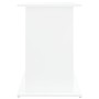 Supporto per Acquario 121x41x58 cm in Legno Multistrato Bianco