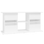 Supporto per Acquario 121x41x58 cm in Legno Multistrato Bianco