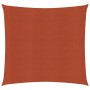 Vela Parasole 160 g/m² Terracotta 4x4 m in HDPE