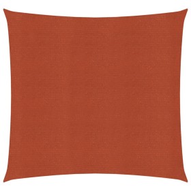 Vela Parasole 160 g/m² Terracotta 4x4 m in HDPE