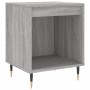 Comodini 2pz Grigio Sonoma 40x35x50 cm in Legno Multistrato