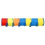 Tunnel Gioco Bambini 250 Palline Multicolore 245 cm Poliestere