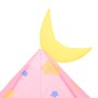 Tenda da Gioco per Bambini Rosa con 250 Palline 301x120x128 cm