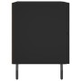 Comodini 2 pz Neri 40x35x47,5 cm in Legno Multistrato