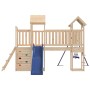 Set da Gioco da Esterno in Legno Massello di Pino