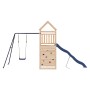 Set da Gioco da Esterno in Legno Massello di Pino