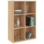 Libreria/Credenza Rovere Sonoma 66x30x98 cm Legno Multistrato