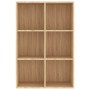 Libreria/Credenza Rovere Sonoma 66x30x98 cm Legno Multistrato