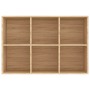 Libreria/Credenza Rovere Sonoma 66x30x98 cm Legno Multistrato