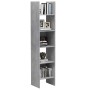 Libreria Grigio Cemento 40x35x180 cm in Legno Multistrato