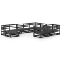 Set Divani da Giardino 11 pz in Legno Massello di Pino