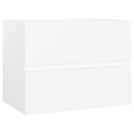 Mobile Lavabo Bianco 60x38,5x45 cm in Legno Multistrato