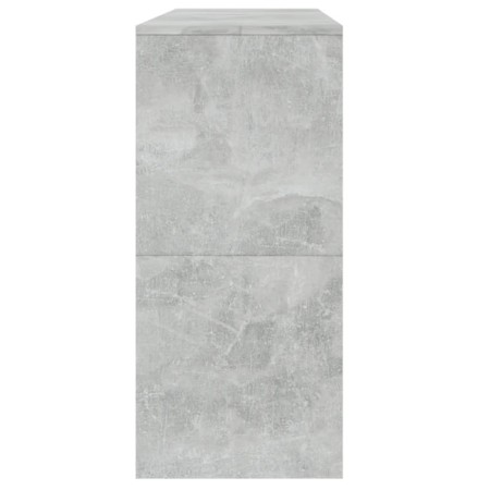 Tavolo Consolle Grigio Cemento 100x35x76,5 cm in Truciolato