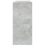 Tavolo Consolle Grigio Cemento 100x35x76,5 cm in Truciolato