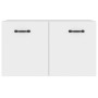 Armadietto a Muro Bianco 60x36,5x35 cm in Legno Multistrato