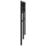Testiera in Metallo Nero 193 cm