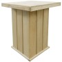 Set da Pranzo da Giardino 5 pz in Legno di Pino Impregnato