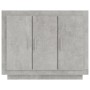 Credenza Grigio Cemento 92x35x75 cm in Legno Multistrato