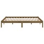 Giroletto Marrone Miele in Legno Massello di Pino 120x200 cm