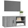 Mobili TV 2 pz Grigio Sonoma 80x31,5x36 cm Legno Multistrato