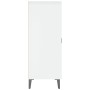 Credenza 69,5x34x90 cm in Legno Multistrato Bianco Lucido