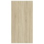 Mobili TV 2pz Rovere Sonoma 30,5x30x60 cm in Legno Multistrato