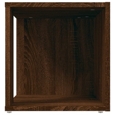 Tavolino Salotto Rovere Marrone 33x33x34,5 cm Legno Multistrato