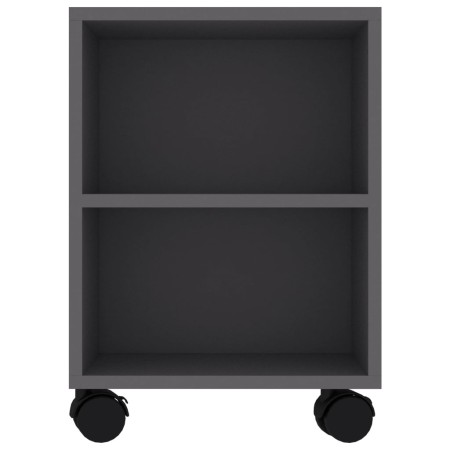 Mobile Porta TV Grigio 120x35x48 cm in Legno Multistrato