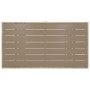 Tavolo da Giardino Grigio 120x70x66 cm in Polyrattan