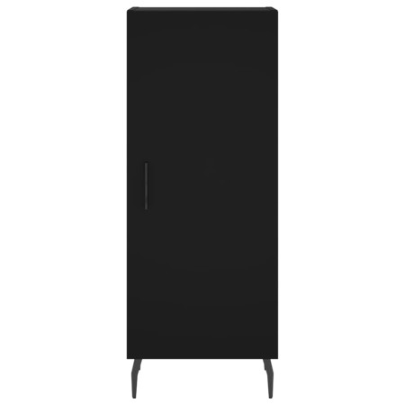 Credenza Nero 34,5x34x90 cm in Legno Multistrato