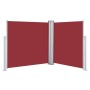 Tenda Laterale Retrattile Rossa 117x600 cm