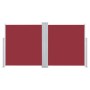 Tenda Laterale Retrattile Rossa 117x600 cm