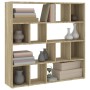 Libreria/Divisorio Rovere Sonoma 105x24x102 cm