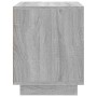 Comodini 2 pz Grigio Sonoma 44x35x45 cm in Legno Multistrato