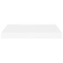 Scaffali a Parete 4 pz Bianchi 40x23x3,8 cm in MDF