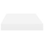 Scaffali a Parete 4 pz Bianchi 40x23x3,8 cm in MDF