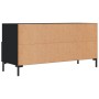 Mobile Porta TV Nero 102x36x50 cm in Legno Multistrato