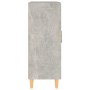 Credenza Grigio Cemento 69,5x34x90 cm in Legno Multistrato