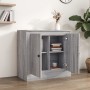 Credenza Grigio Sonoma 70x35,5x67,5 cm in Legno Multistrato