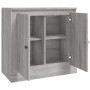 Credenza Grigio Sonoma 70x35,5x67,5 cm in Legno Multistrato