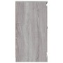 Credenza Grigio Sonoma 70x35,5x67,5 cm in Legno Multistrato