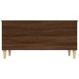 Tavolino Salotto Rovere Marrone 90x44,5x45 cm Legno Multistrato