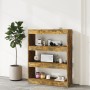 Libreria/Divisorio Rovere Fumo 80x30x103 cm Legno Multistrato