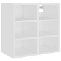 Scarpiere 2 pz Bianche 52,5x30x50 cm