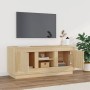 Mobile Porta TV Rovere Sonoma 102x35x45 cm in Legno Multistrato