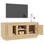 Mobile Porta TV Rovere Sonoma 102x35x45 cm in Legno Multistrato