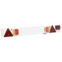 Luce Rimorchio Rosso 115x6x14 cm 12V Lampadina LED